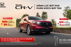 Giá lăn bánh Honda CRV L 2024 mới nhất| Khuyến mãi Tháng 07/2024