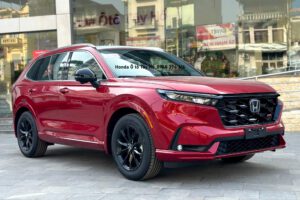 Hình ảnh chi tiết kèm Giá xe lăn bánh Honda CRV Hybrid RS (E:HEV) màu Đỏ 2024